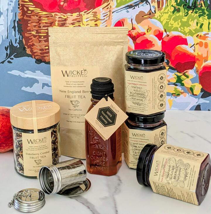 Wicked Fruitful Raspberry Patch fruity tea herbal tisane